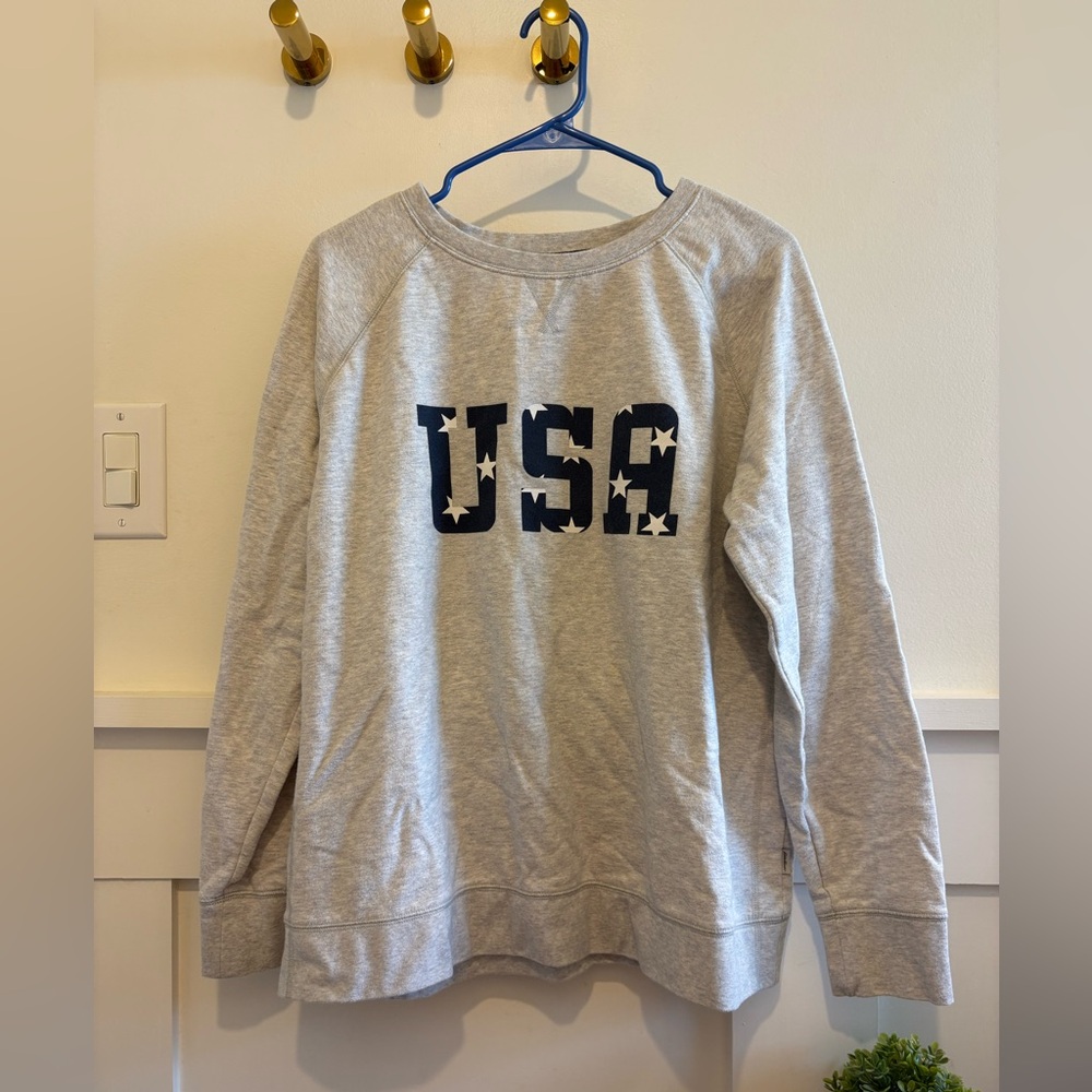 Eddie Bauer USA Gray Women's Sweatshirt